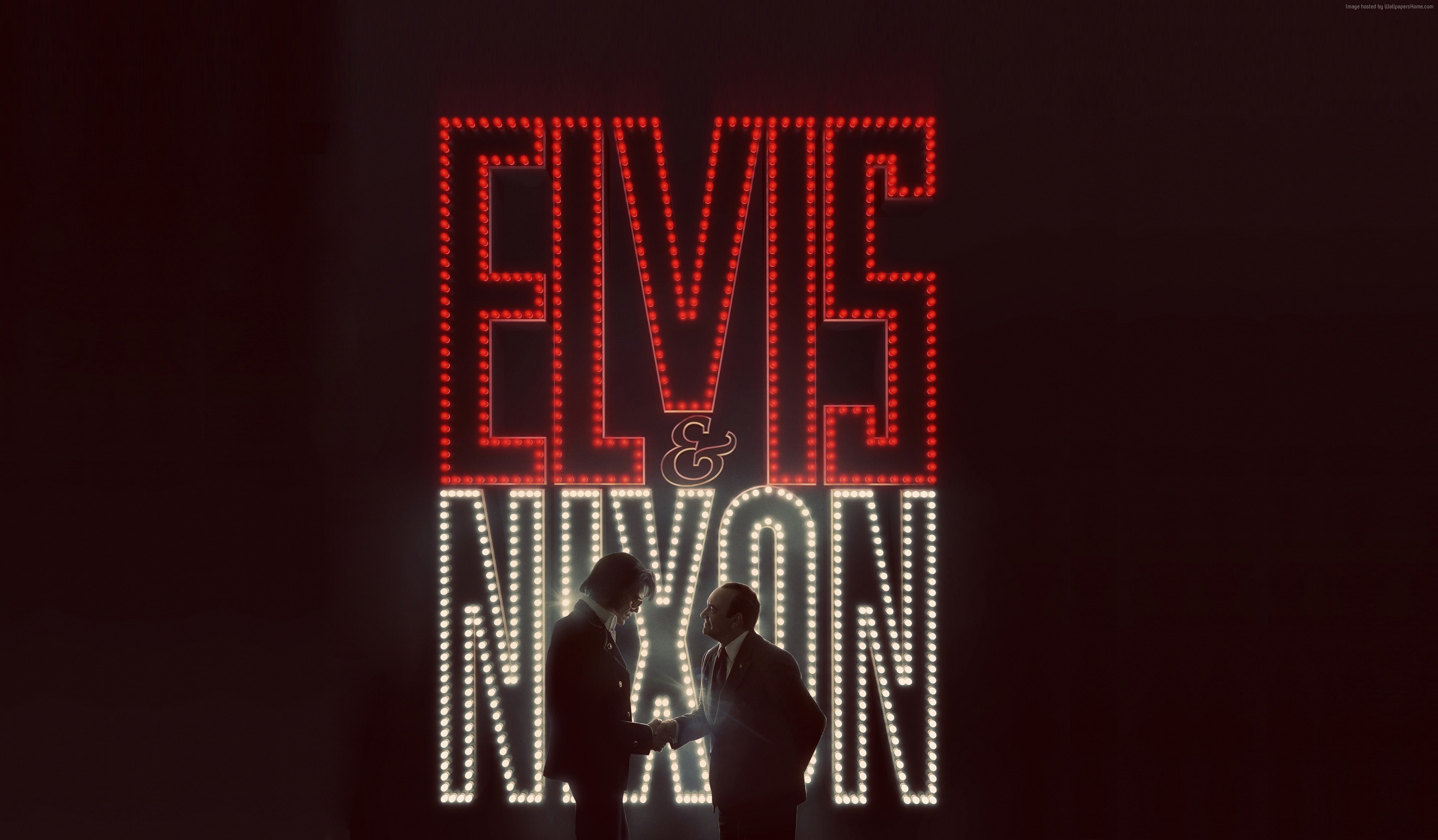 Wallpaper Elvis Nixon Michael Shannon Kevin Spacey
