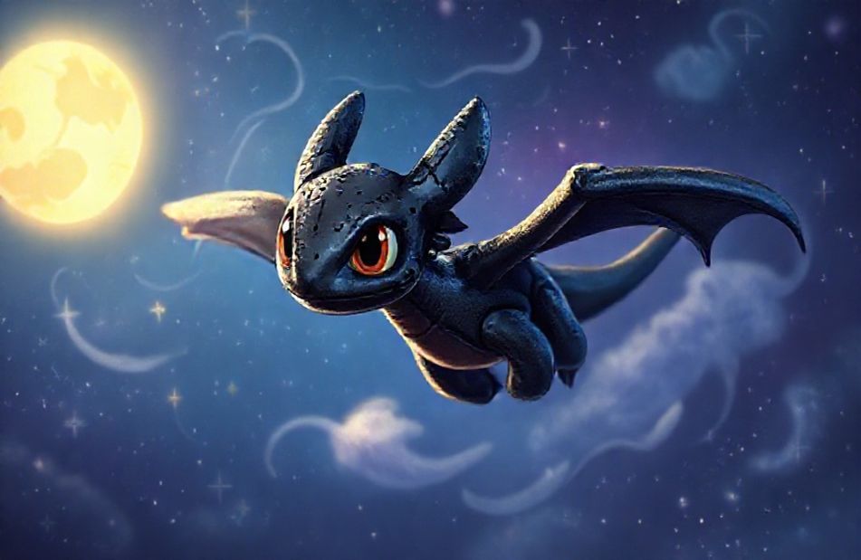 Alpha Toothless Wallpaper