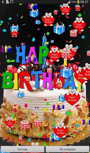 Happy BirtHDay Live Wallpaper App For Android