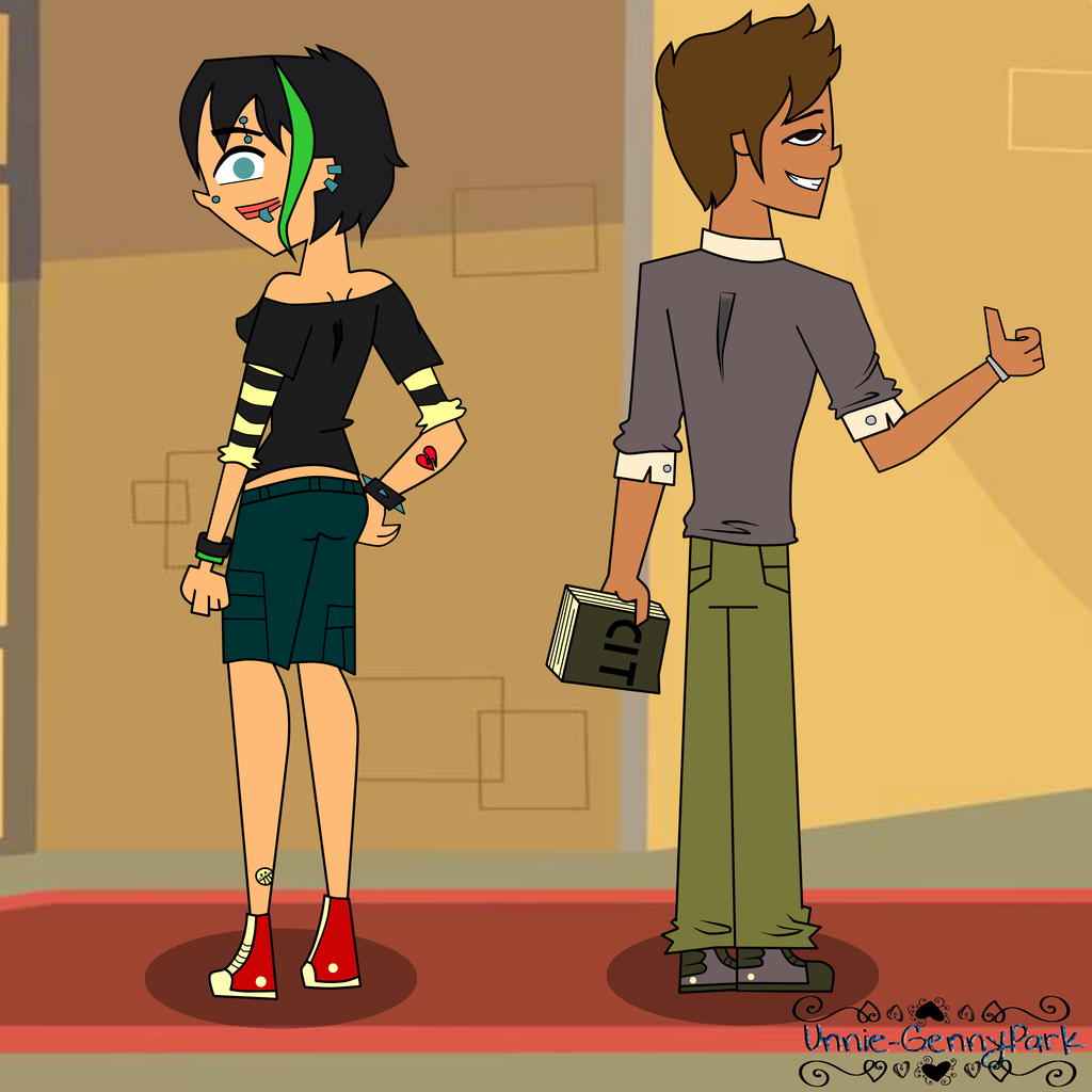 Total Drama Genderbent Duncan And Courtney By Unnie