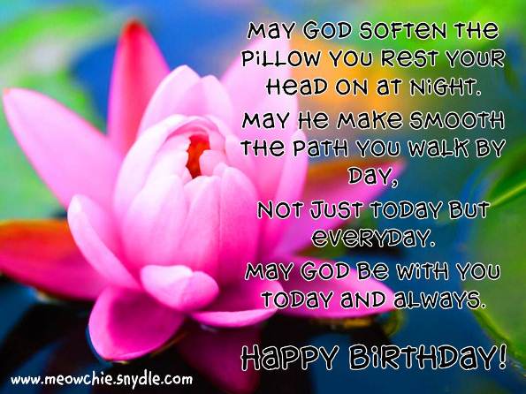 Christian BirtHDay Quotes Prayer And Happy Cousin