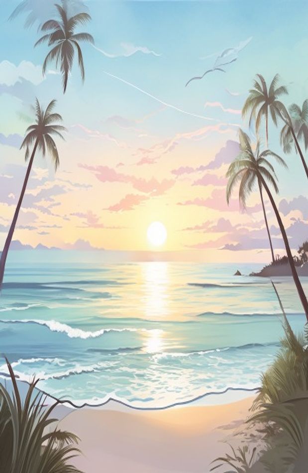 Beach Sunrise Wallpaper
