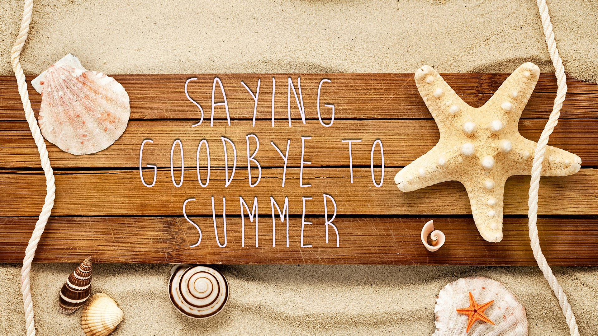 Saying Goodbye To Summer I Imagine Blank