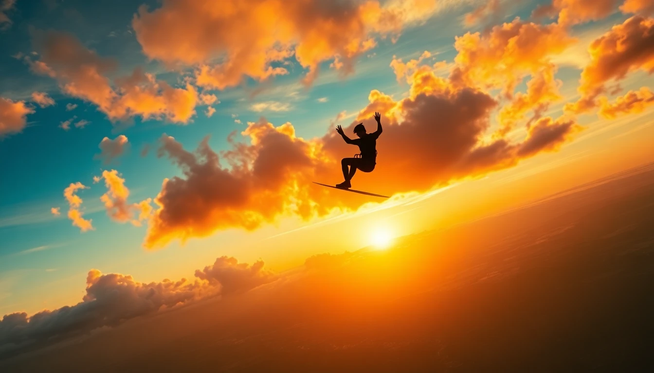 Skysurfing Wallpaper