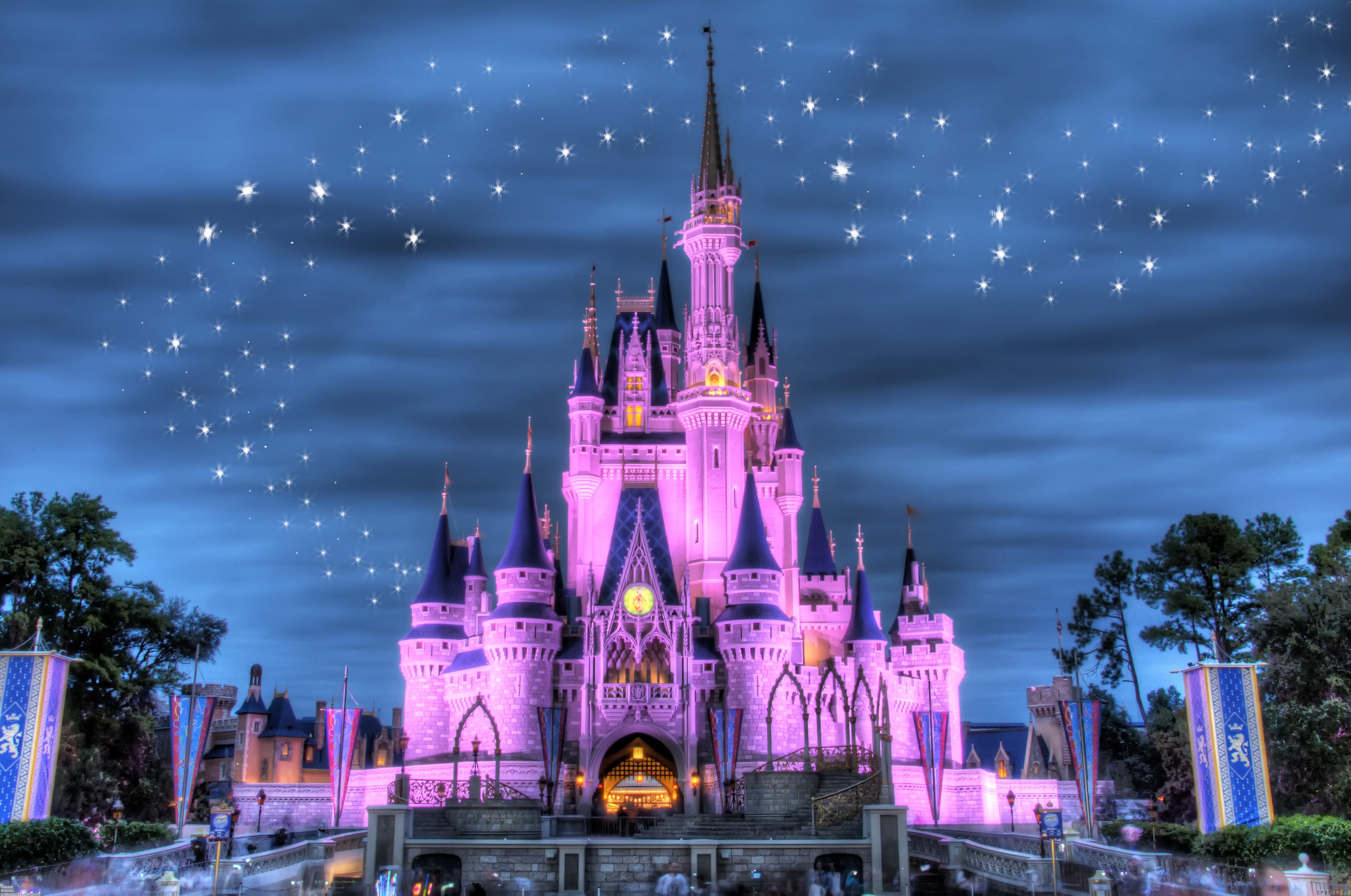 Disney Castle Screensaver