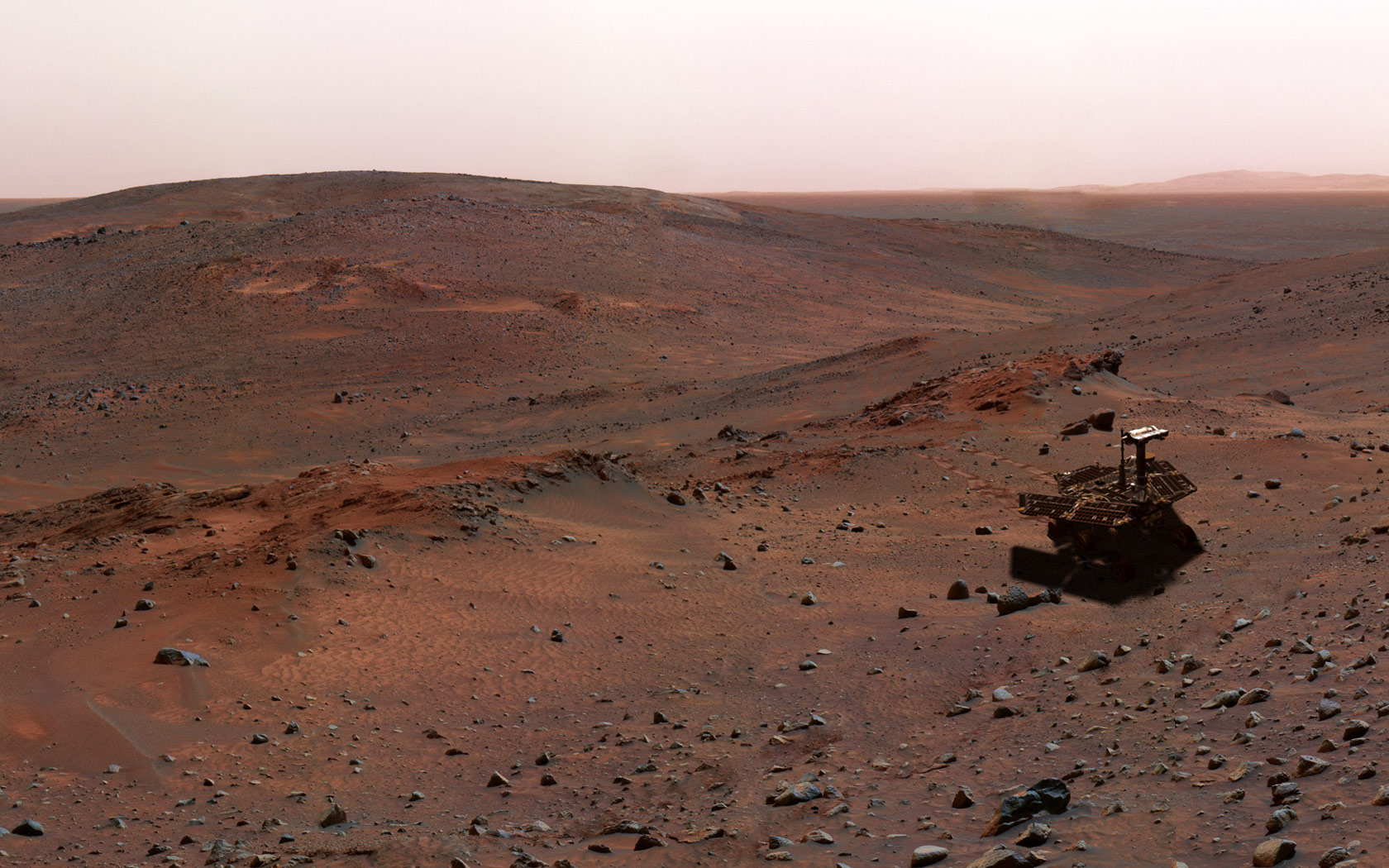 Mars Exploration Rover Mission 3d Art Brown Robot Sands