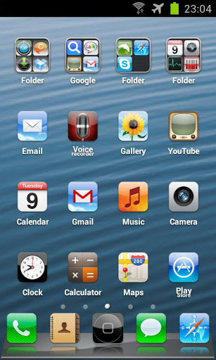 iPhone Ios6 Adw Nova Theme V1 Apk Apkpro Android
