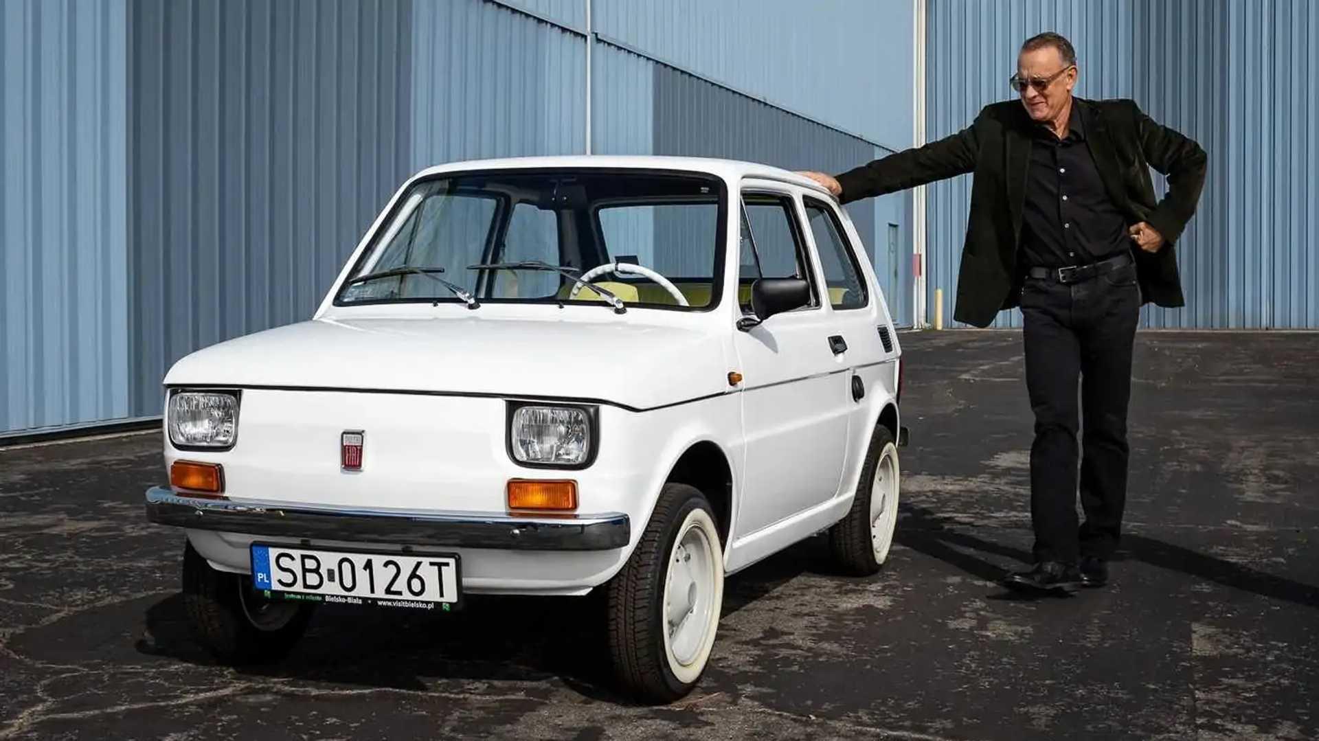 Tom Hanks Custom Polski Fiat 126p Sells For In Charity
