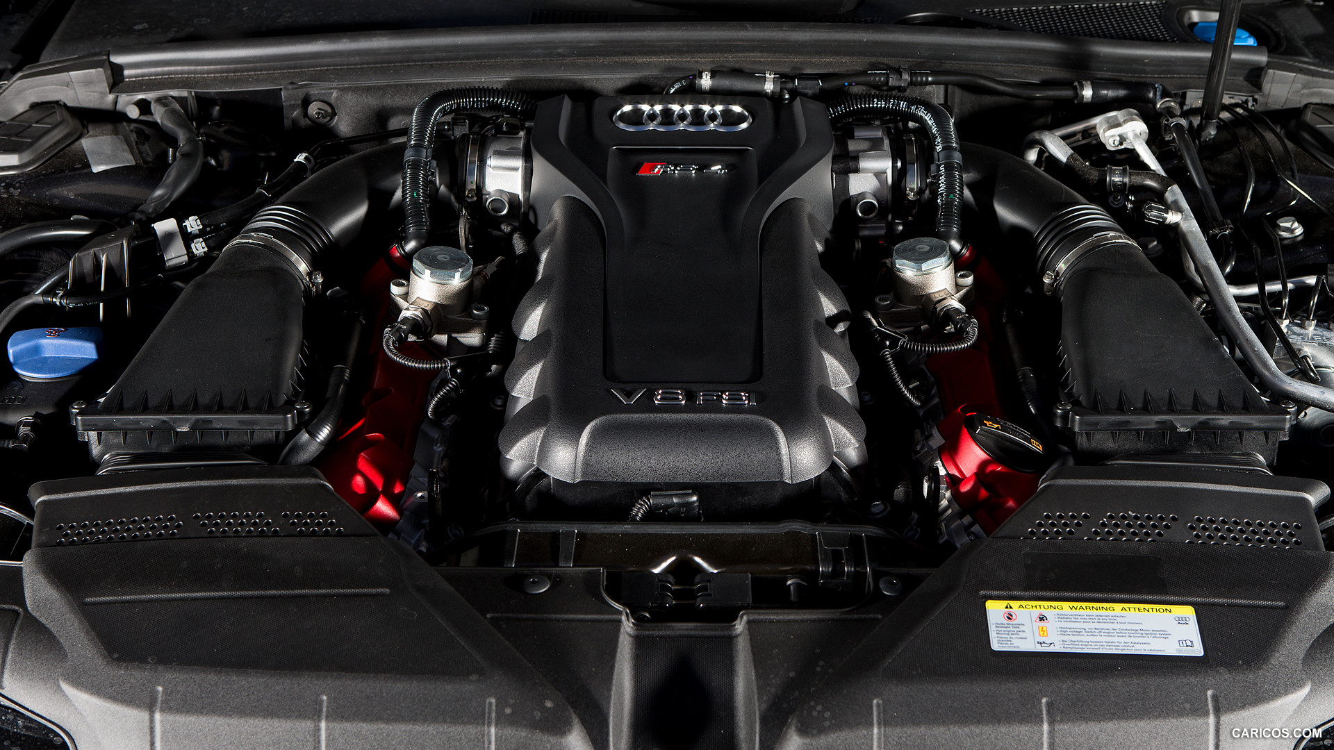 Abt Audi Rs4 Avant Engine HD Wallpaper