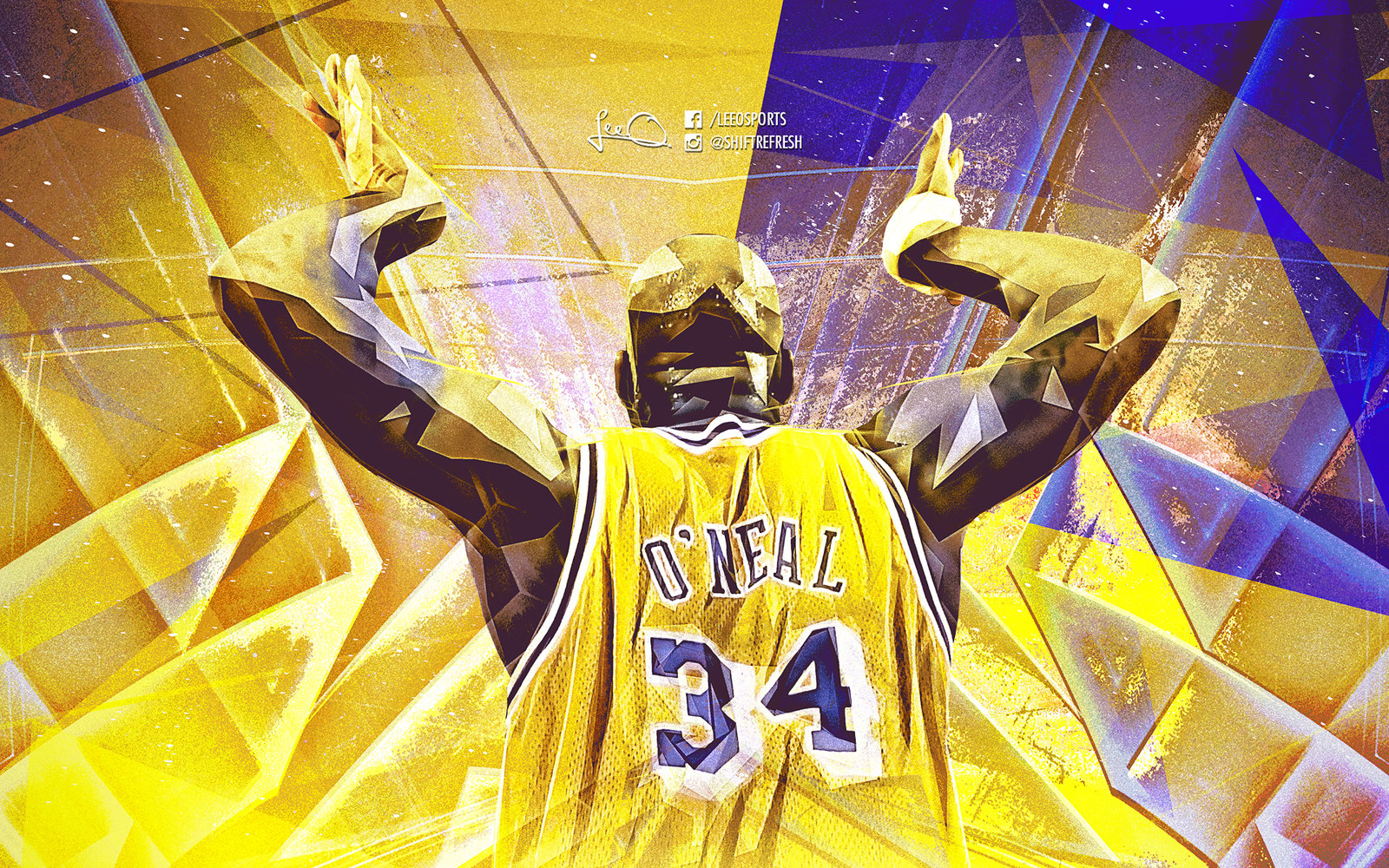 Shaquille O Neal Nba Wallpaper By Skythlee