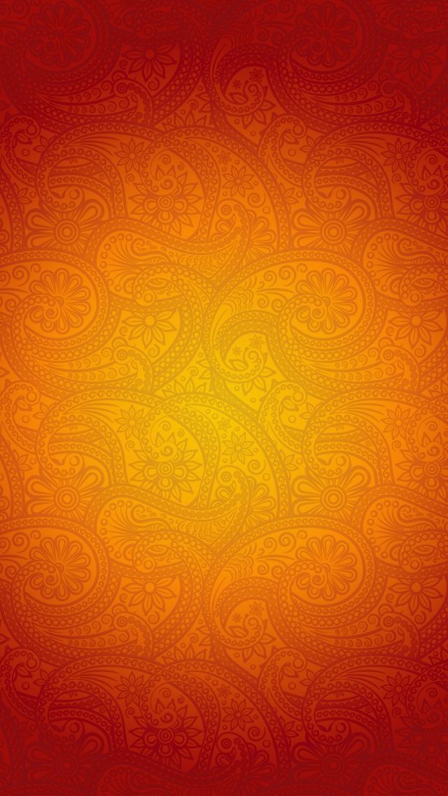 iPhone 5 Wallpaper Orange Pattern 06 iPhone 5 Wallpapers iPhone