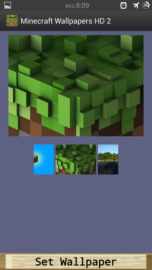 HD Wallpaper Minecraft V2 Screenshot