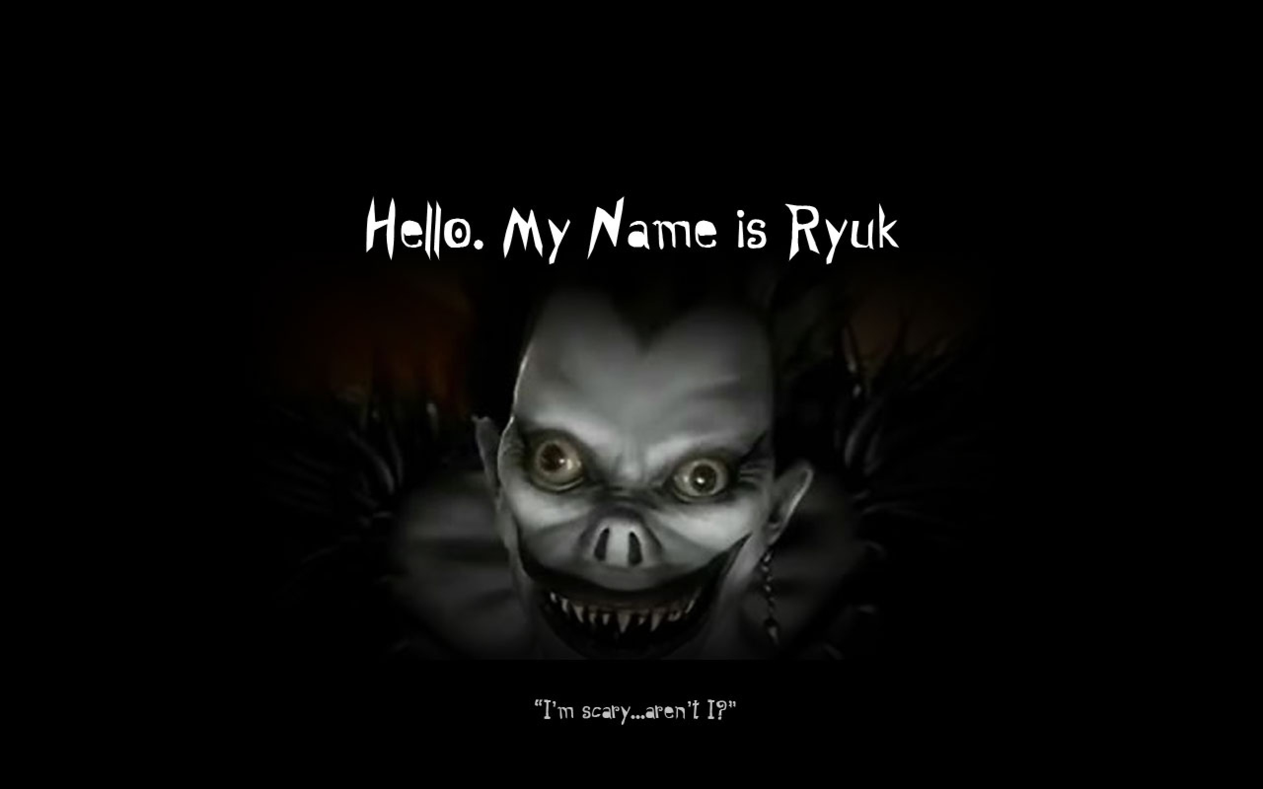Wallpaper Anime Scary