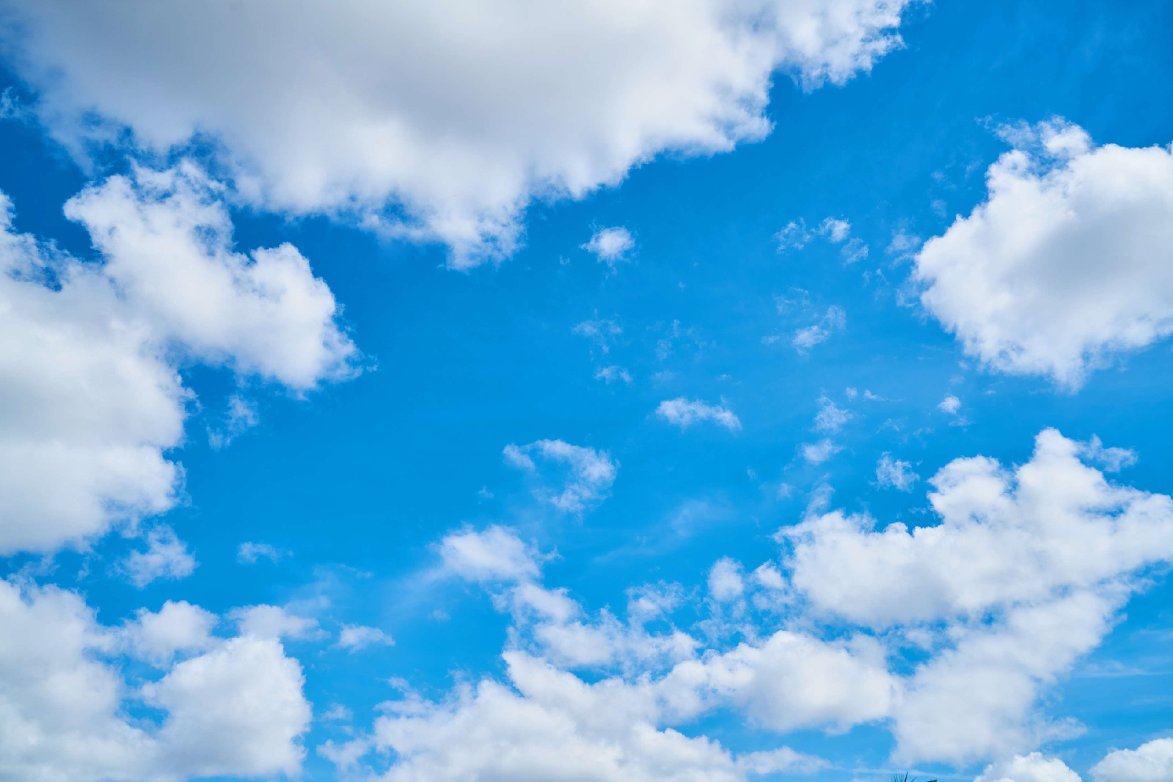 Amazing Blue Sky Clouds Current Season Day Holiday Horizontal Landscape Nature Wallpaper