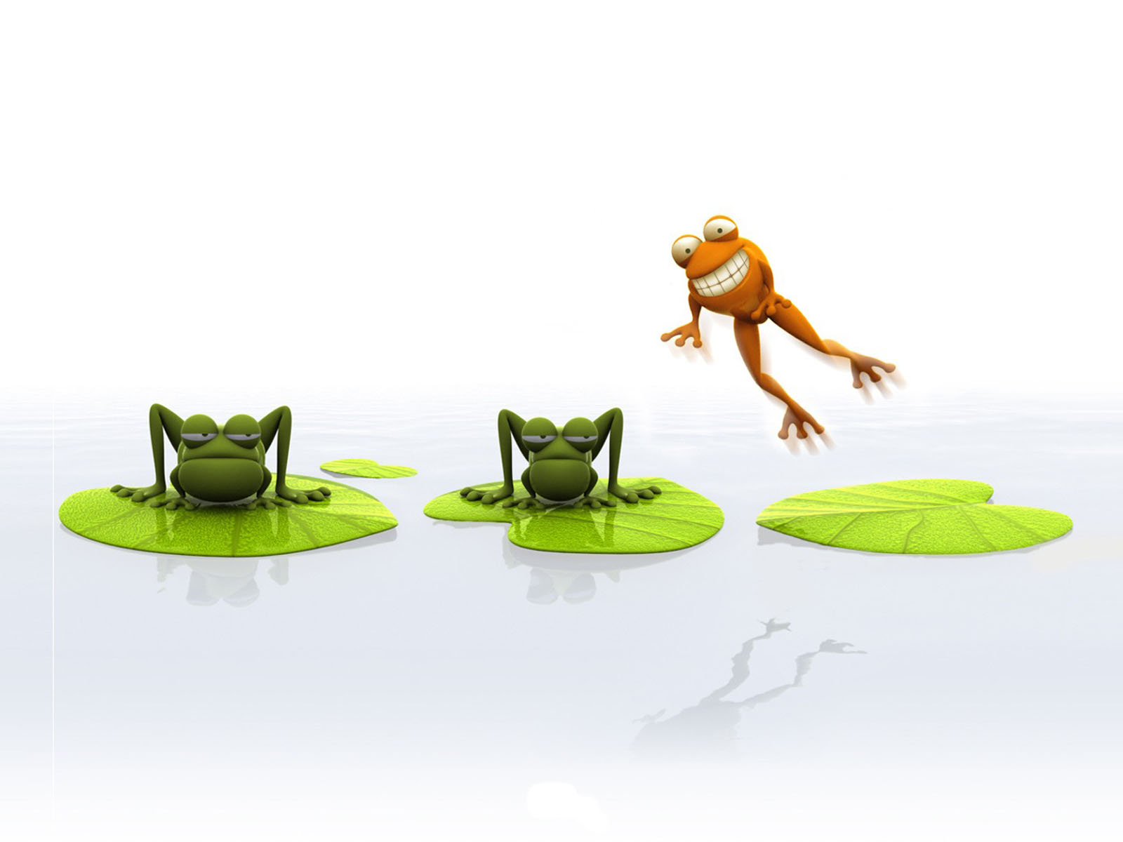 wallpapers Funny Frogs Wallpapers