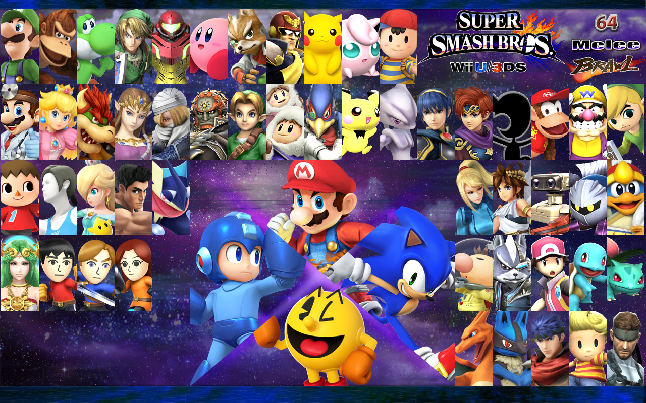 Super Smash Bros Wallpaper By Shinfurevindo