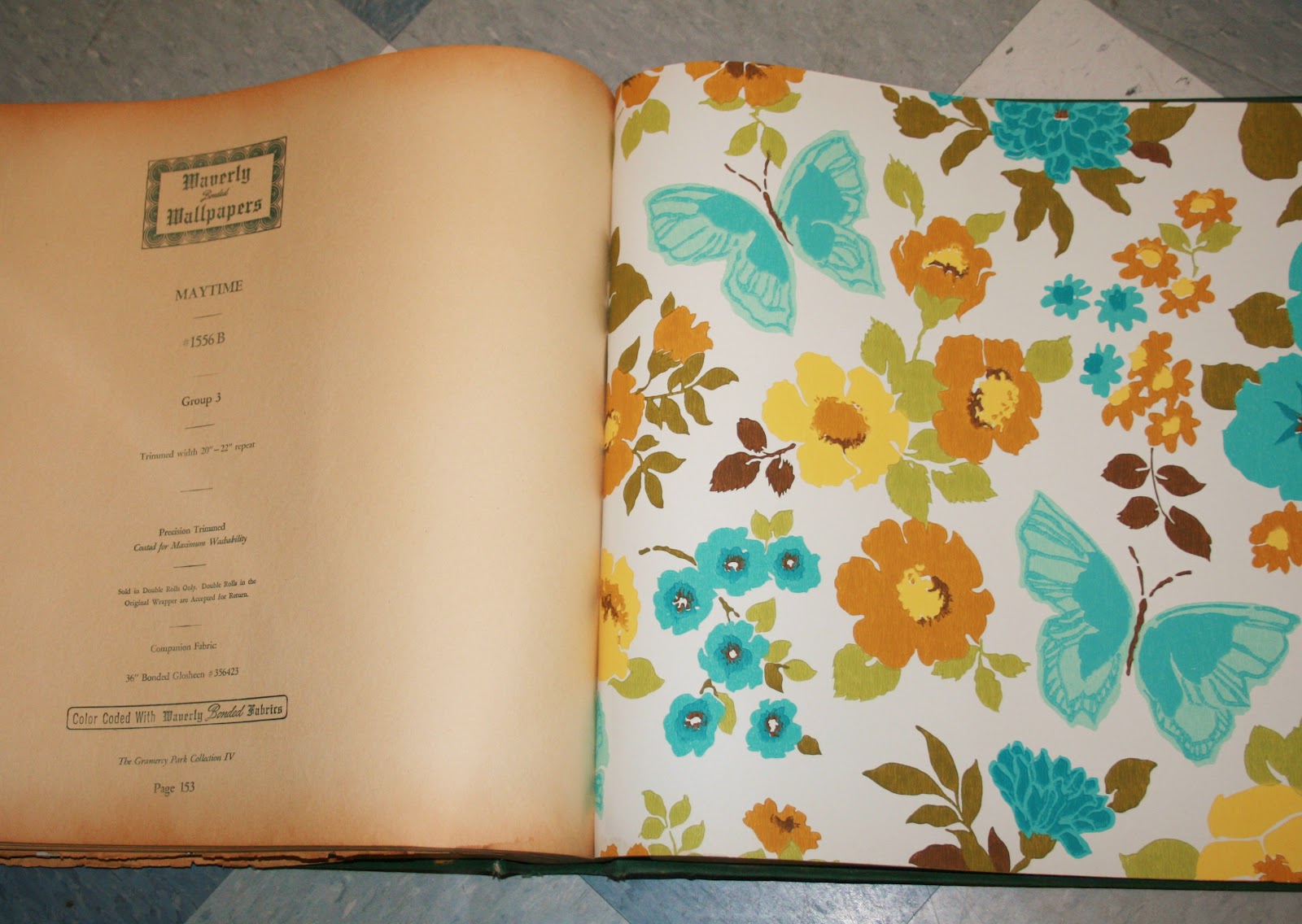 Had Forgotten All About This Huge Vintage Wallpaper Sample Book I