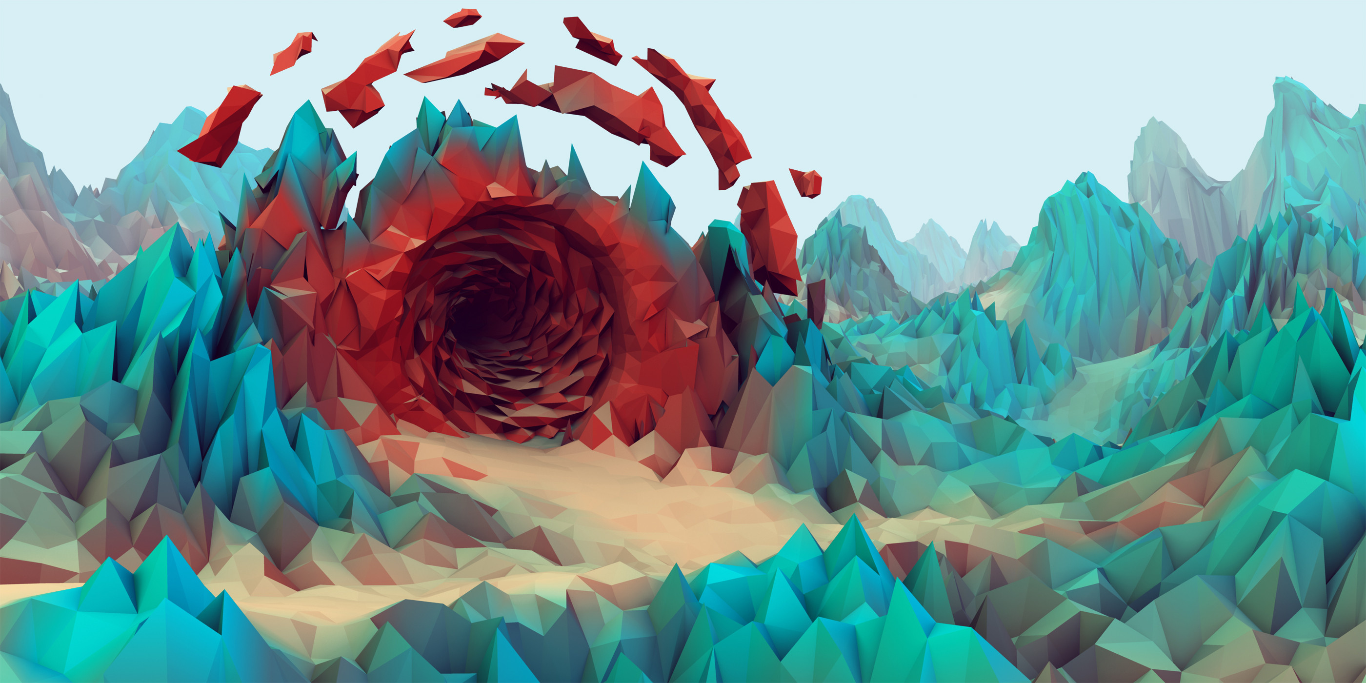 Get 20 Stellar Quad HD Low Poly Wallpapers For Android iOS and