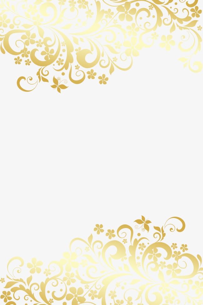 Golden European Pattern Png Transparent Clipart Image And