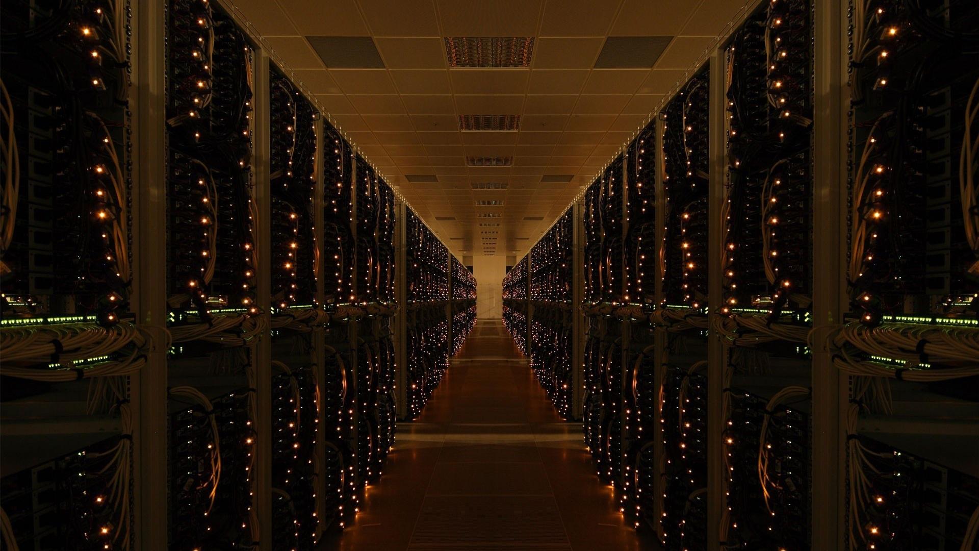 Data Center Room Server Wallpaper