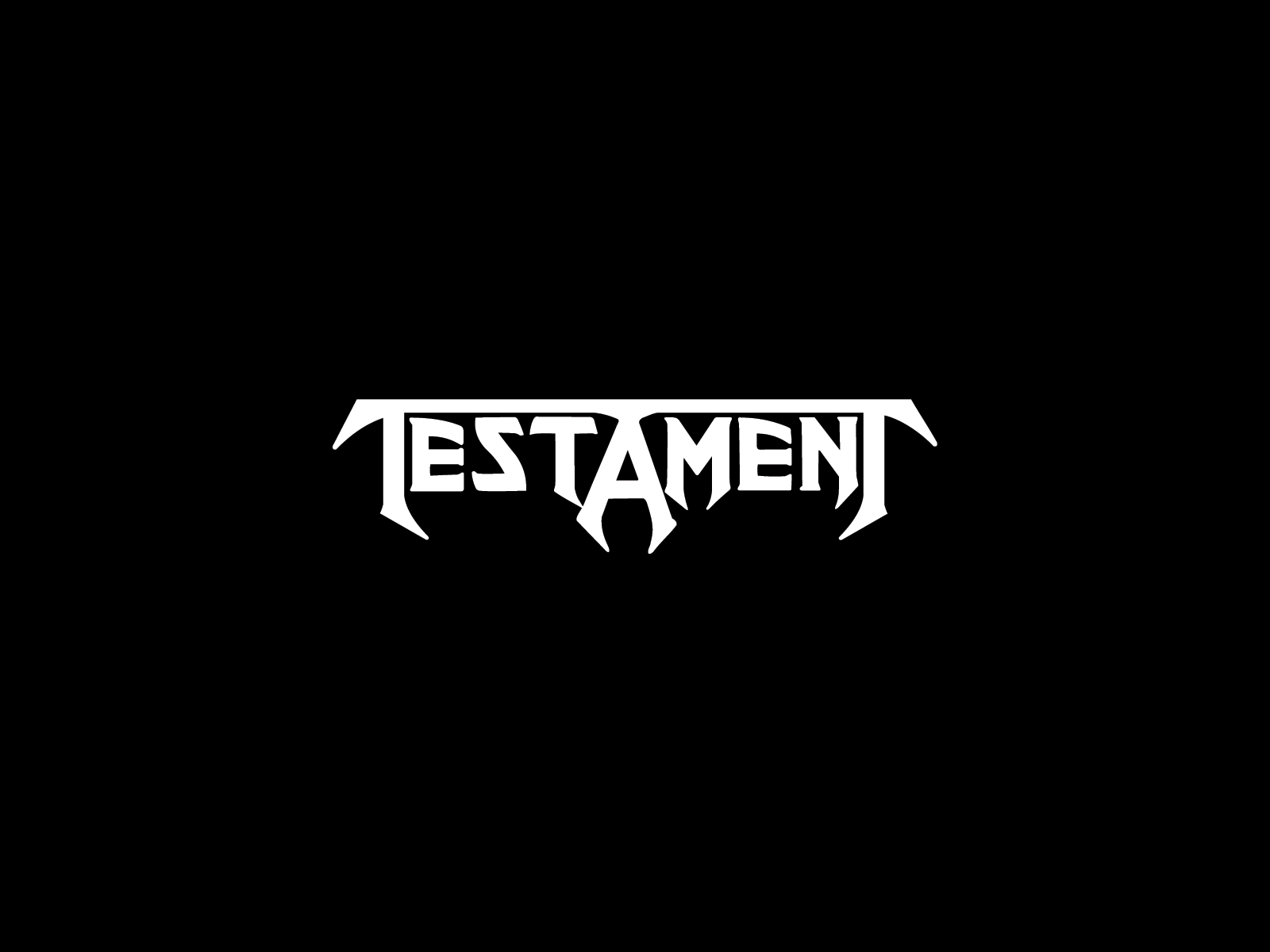 Testament Logo And Wallpaper