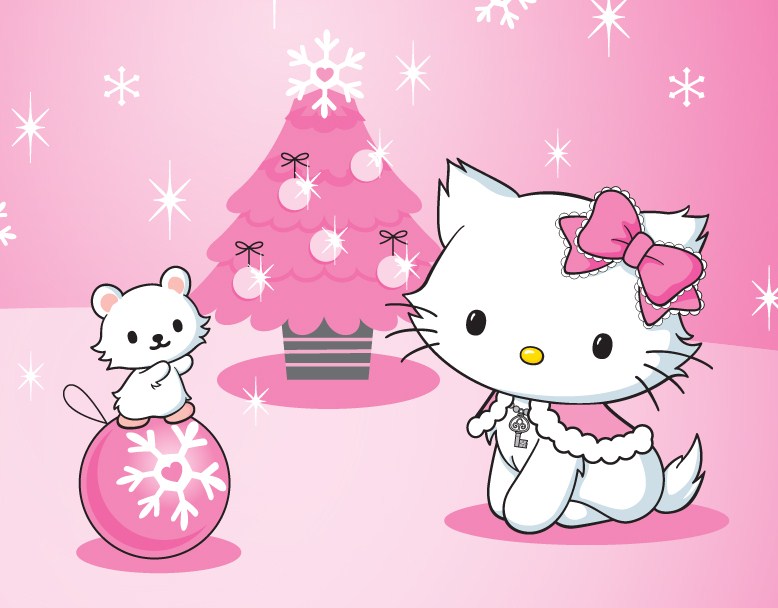 Christmas Hello Kitty Phone Wallpapers  Wallpaper Cave