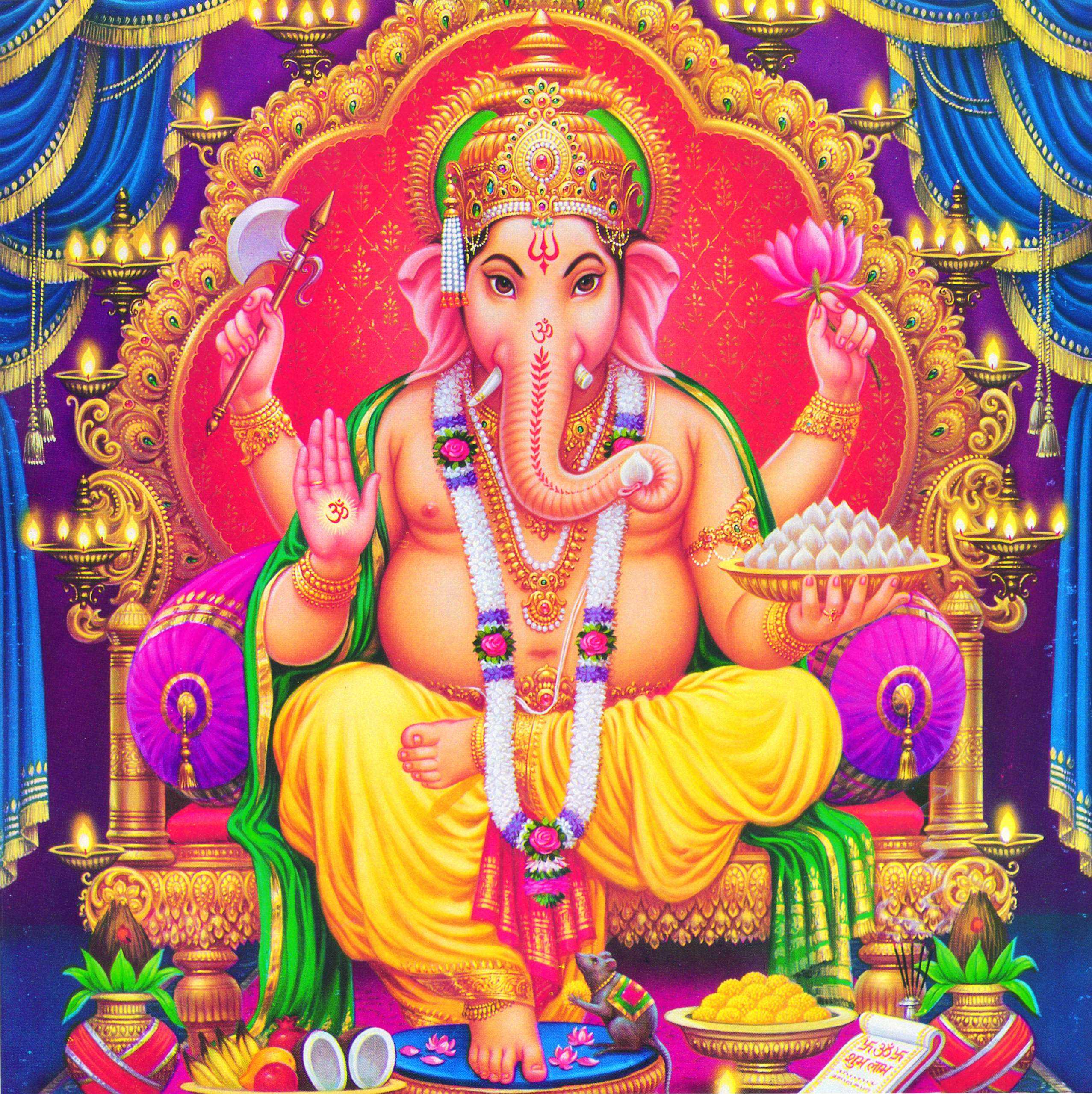 Hindu God Ganesha Image