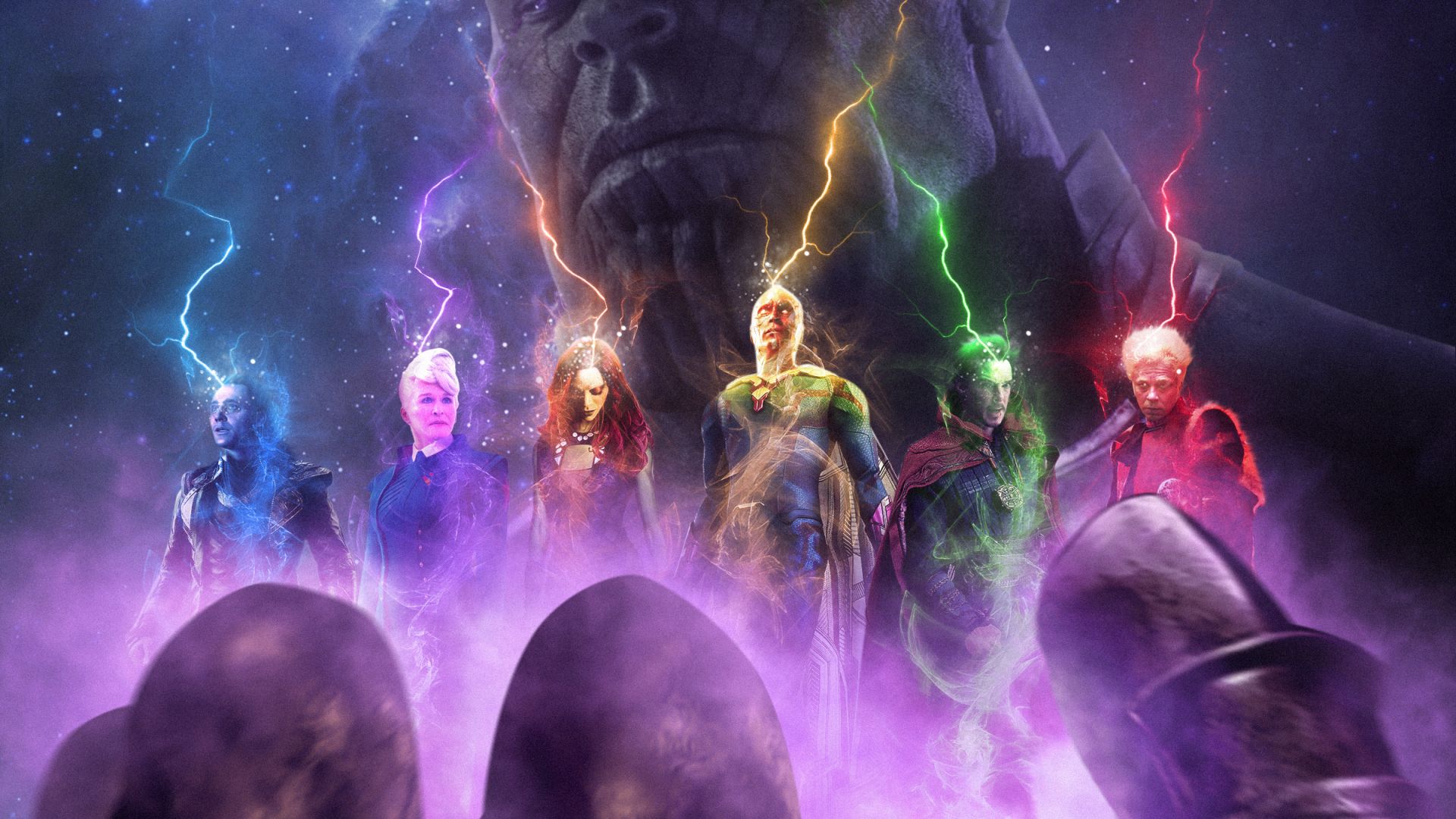 Desktop Wallpaper Thanos Avengers Infinity War Fan