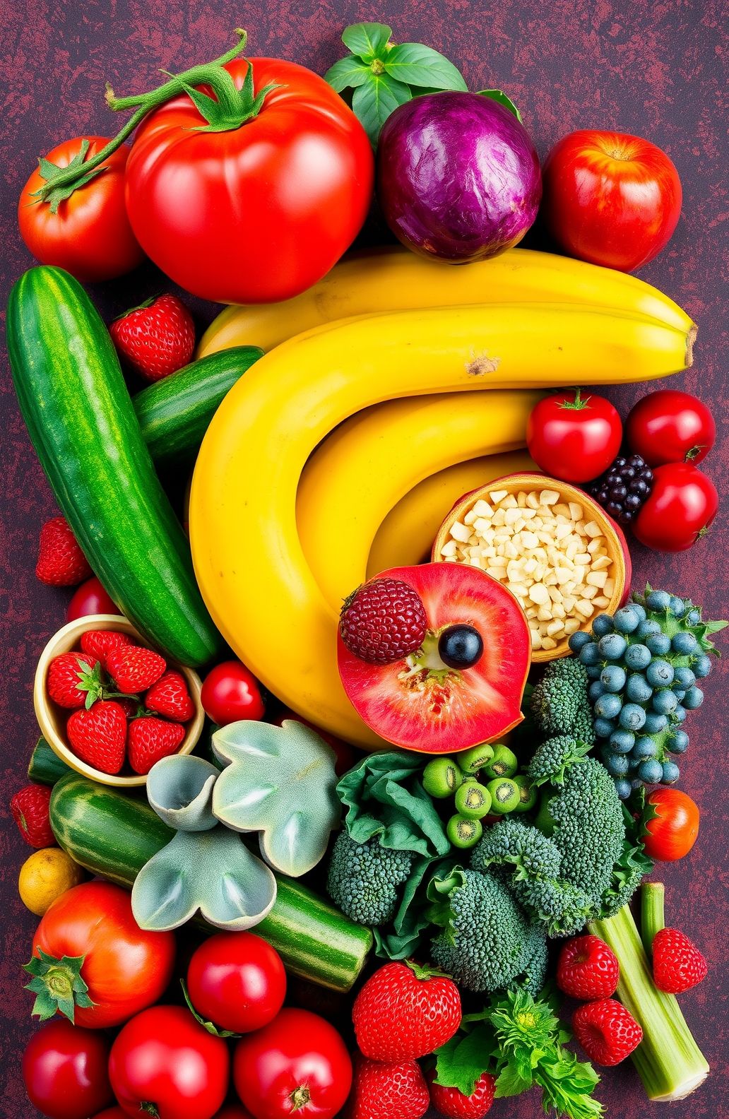 Wallpaper Fruits And Vegetables