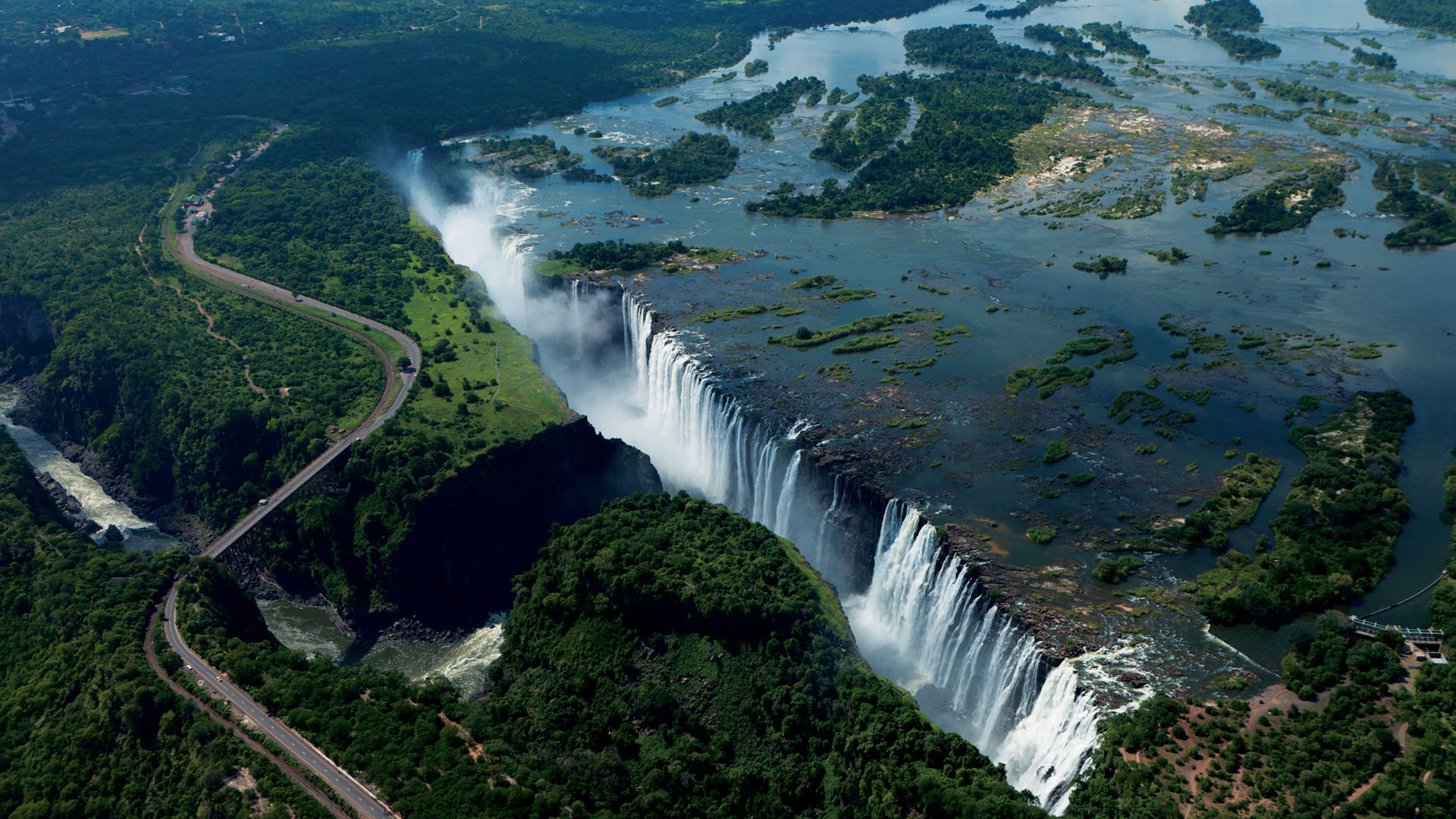 Victoria Falls Widescreen Wallpaper Baltana