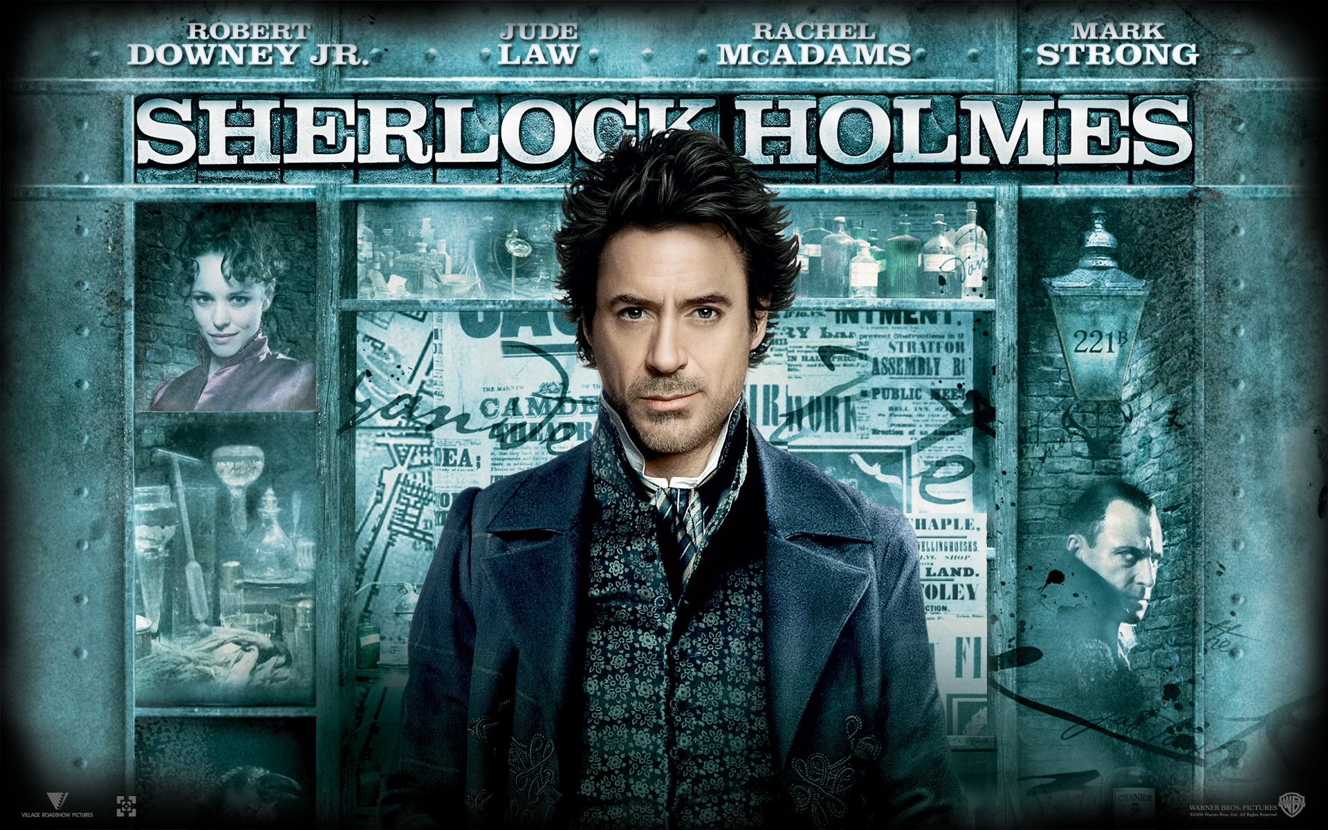Sherlock Holmes Desktop Wallpaper For HD Widescreen And