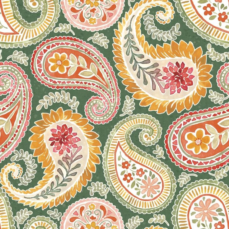 Paisley Wall Murals Custom Wallpaper From Wallism