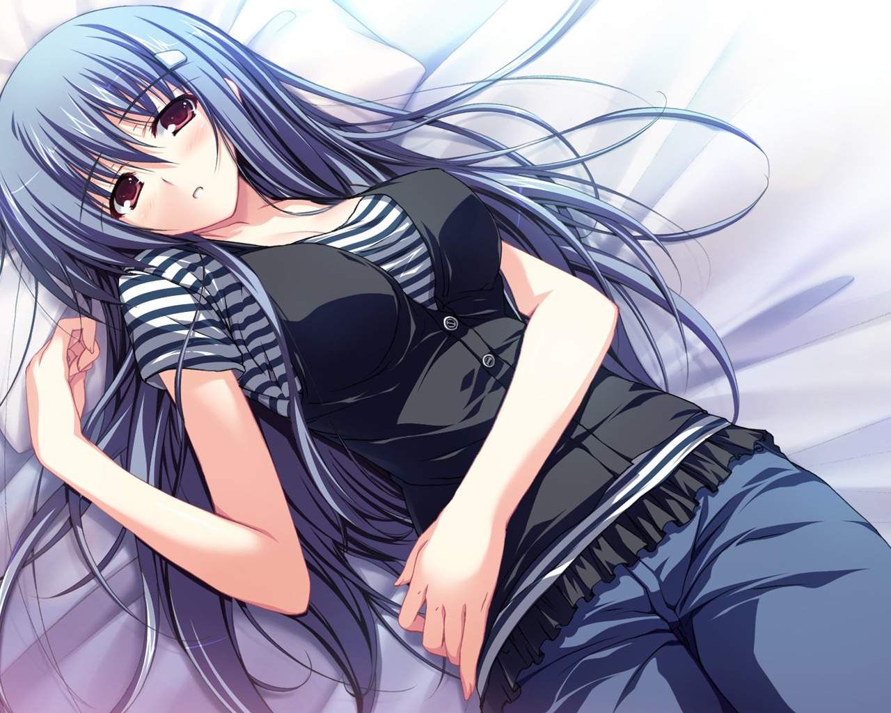 Cute Anime Girl Wallpaper