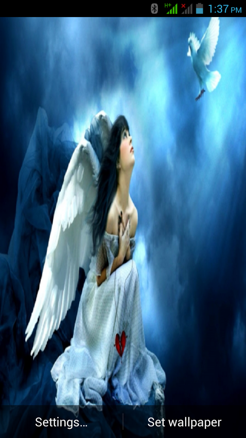 Angel Live Wallpaper Screenshot
