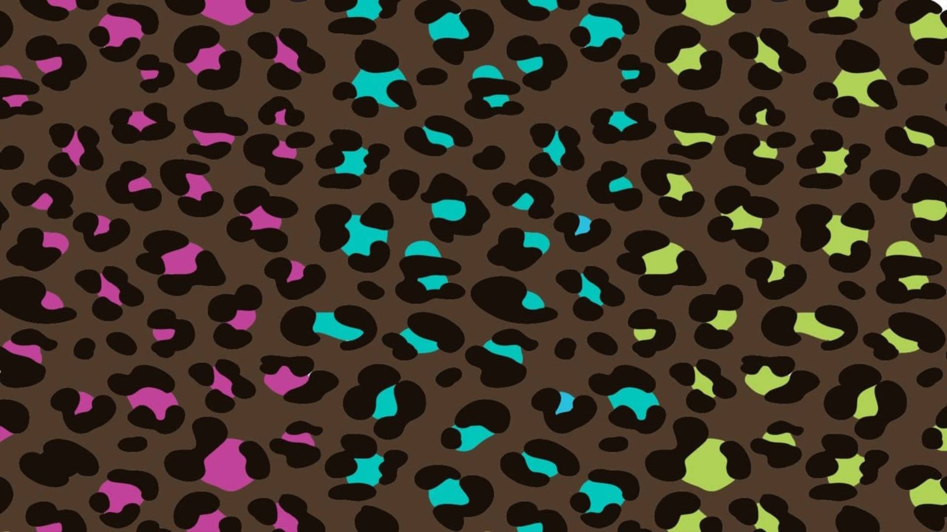 Cute Leopard Print Wallpaper