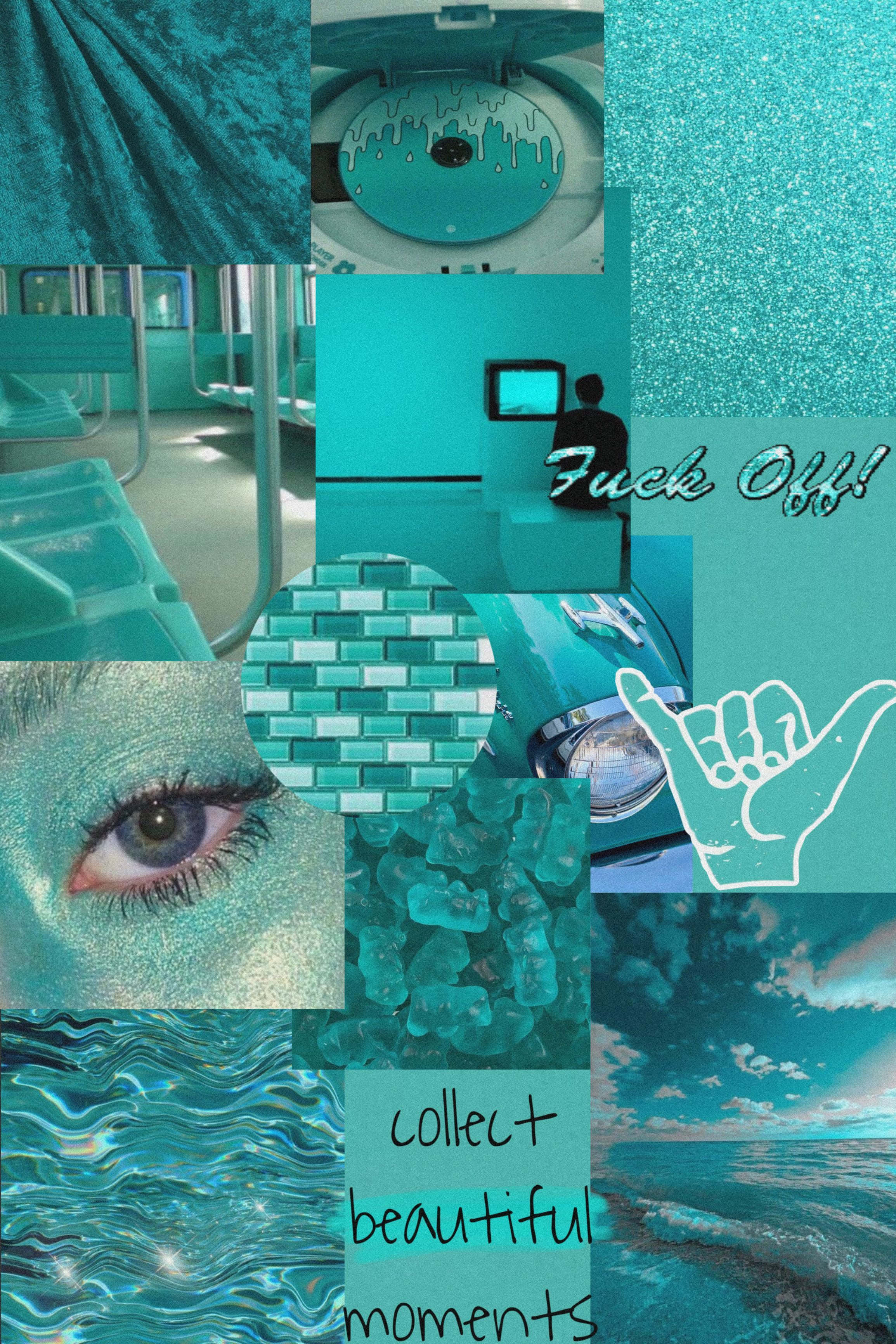 Turquoise Aesthetic Wallpaper