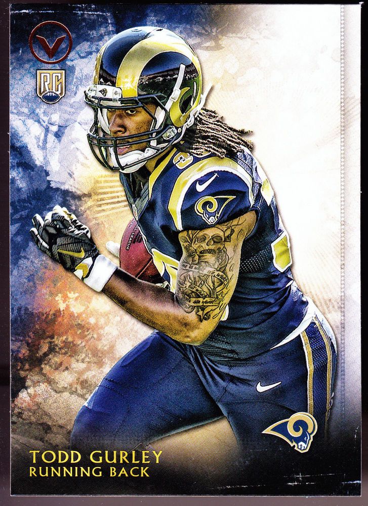 St Louis Rams Topps Valor Todd Gurley Rookie Nmmt Sports