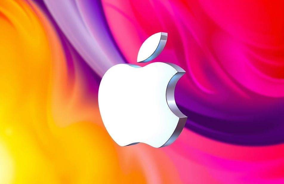 3d Apple Logo Wallpaper