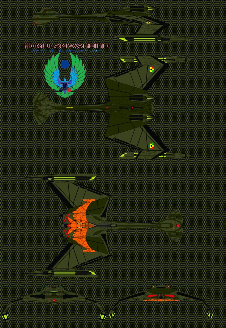 Romulan Warbird By Bagera3005