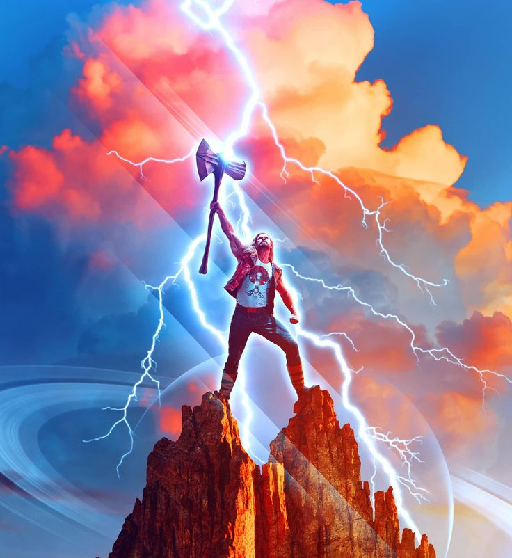 Thor  Love and Thunder Poster 4K Ultra HD Mobile Wallpaper