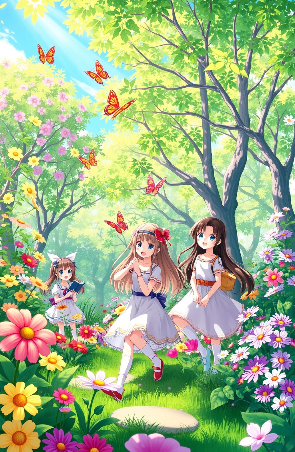 Gacha Life Spring Wallpaper