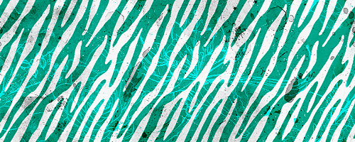 Colorful Zebra Print Background For Puters