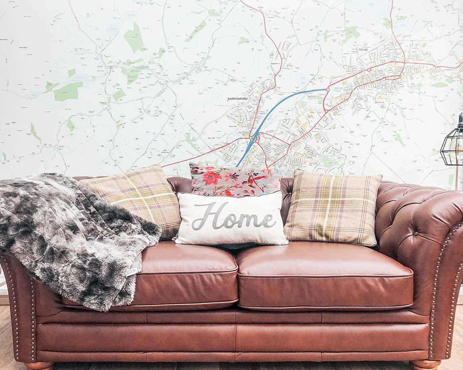 How We Used A Custom Local Map As Wallpaper Extraordinary Chaos