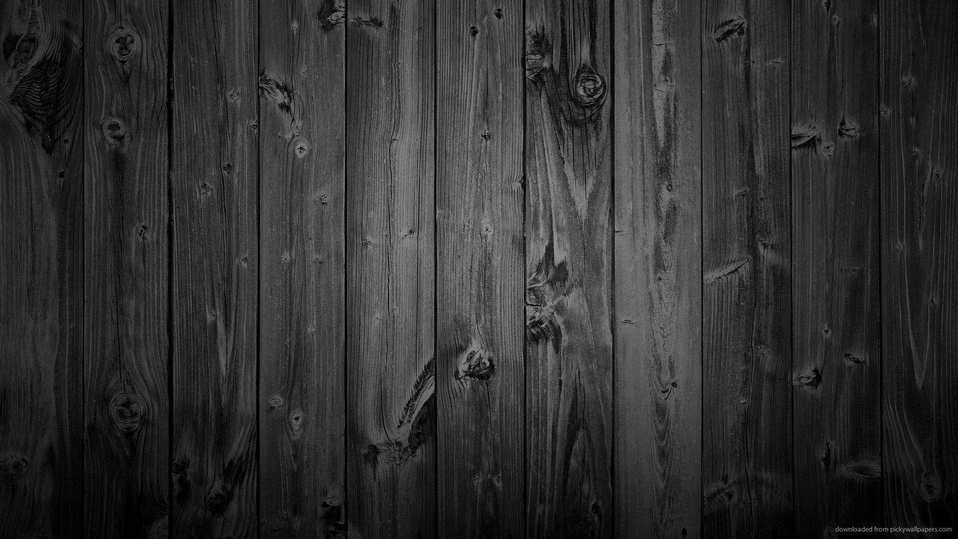 Dark Wood Wallpaper