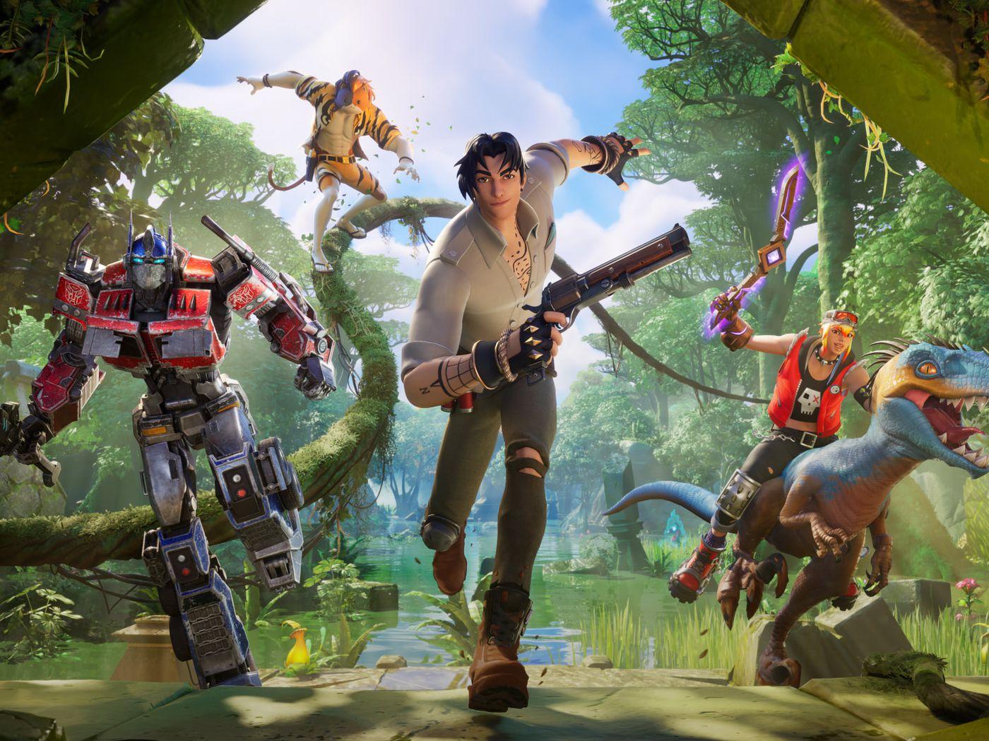 Fortnite S New Season Patch Has A Hidden Jungle And Optimus Prime