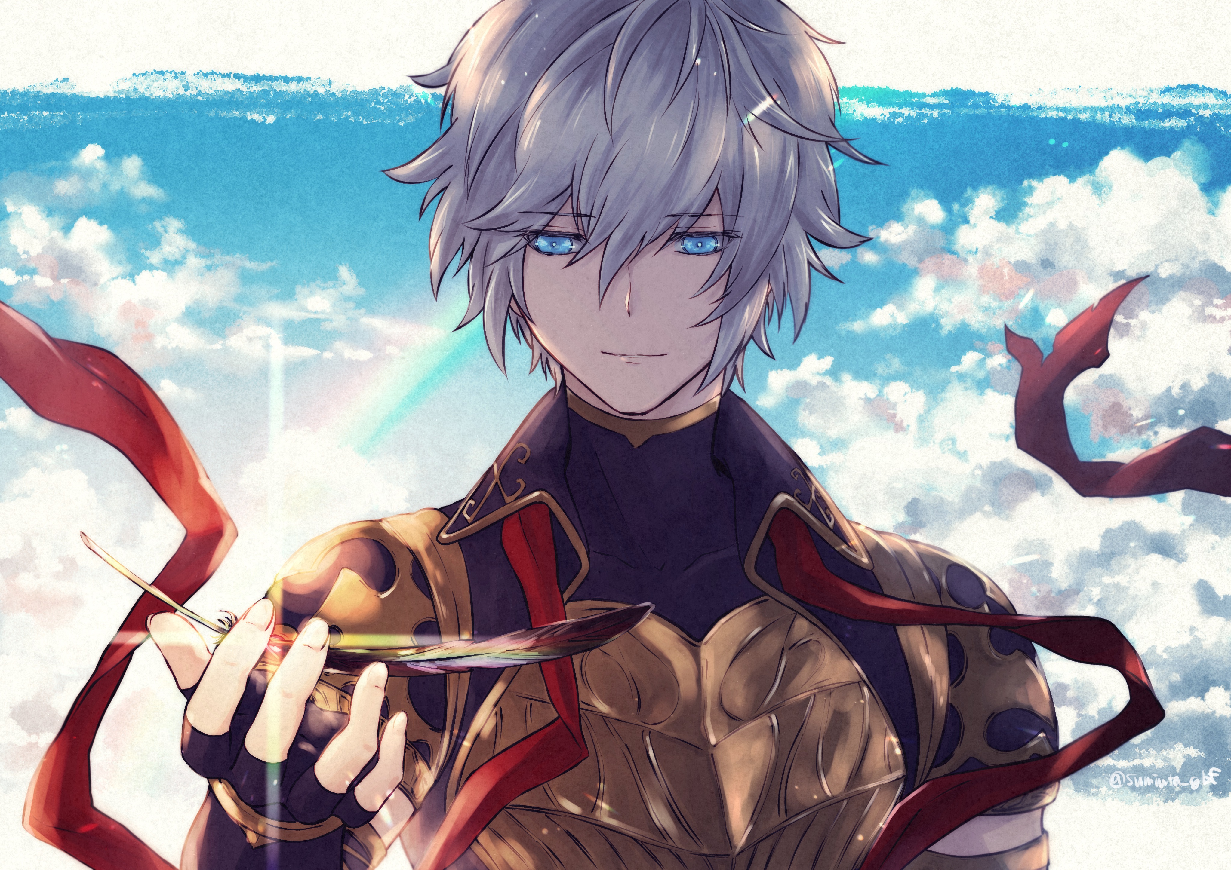 4k Lucifer Granblue Fantasy Wallpaper Background Image