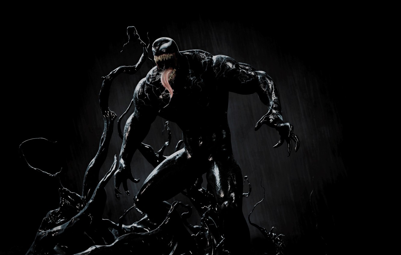 Wallpaper Pose Body Stand Venom Symbiote Image For