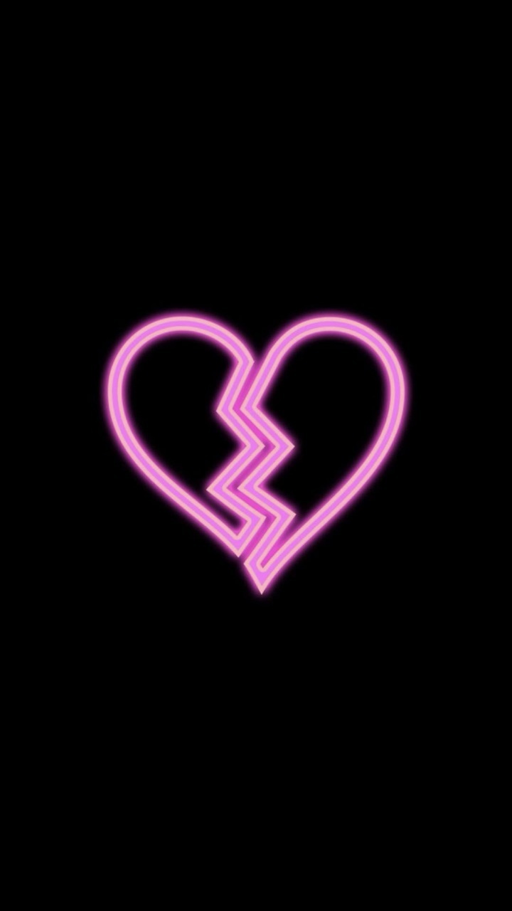 Background Broken Hearts And Wallpaper Image Neon Sign