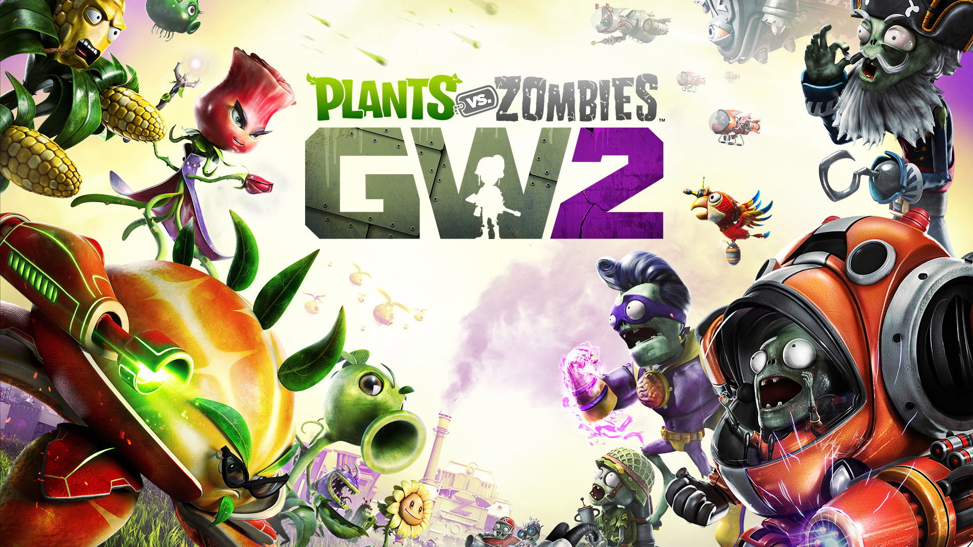 Plants Vs Zombies Garden Warfare Wallpaper In
