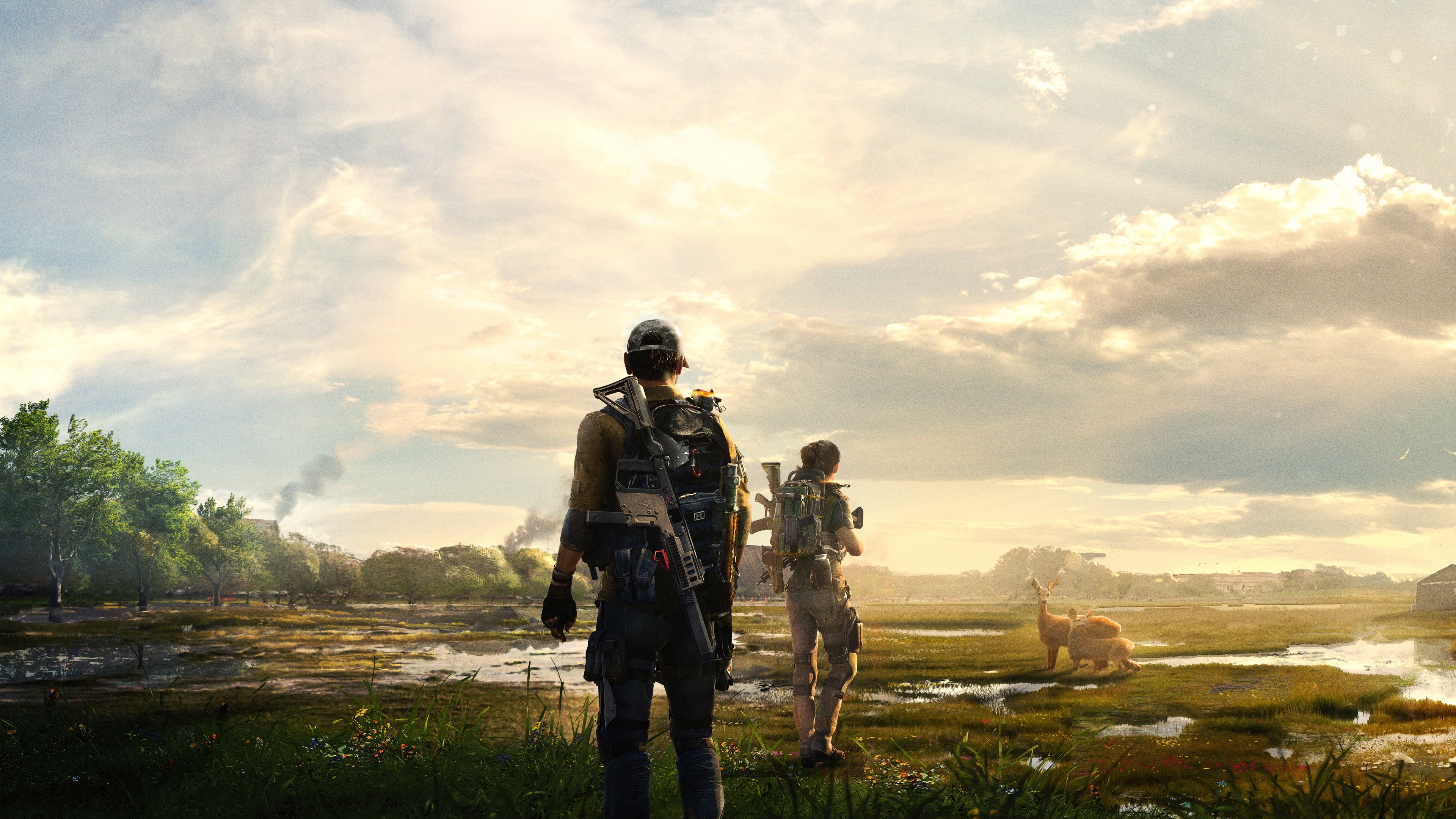 4k Tom Cys The Division Macbook Pro Retina HD Wallpaper Image